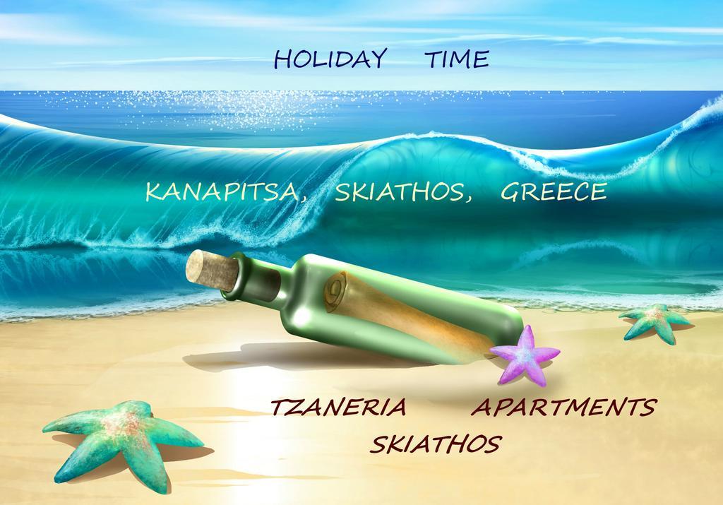 Tzaneria Apartments Skiathos Kanapitsa  Eksteriør billede